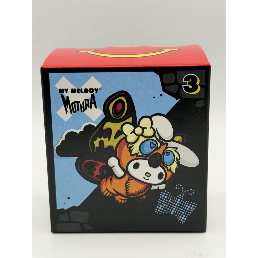 My Melody Mothra #3 (NEW) - McDonalds Hello Kitty Godzilla Happy Meal Toy